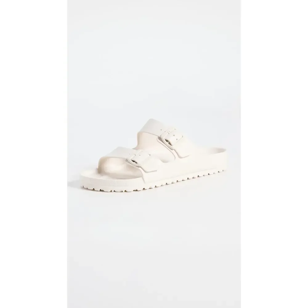 BIRKENSTOCK MEN'S ARIZONA EVA SANDALS, EGGSHELL, 11 MEDIUM US